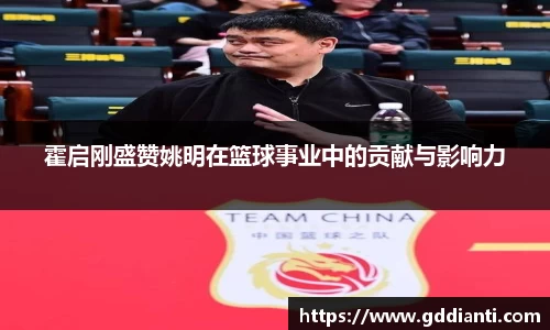 霍启刚盛赞姚明在篮球事业中的贡献与影响力